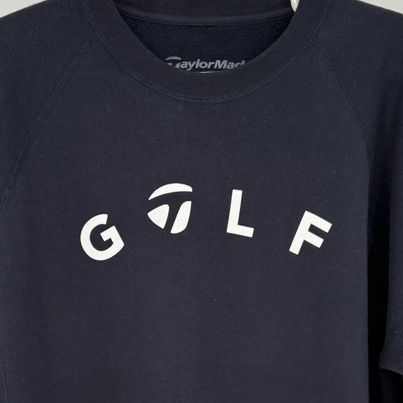 TAYLORMADE Navy Golf Crewneck - Picture 4 of 9
